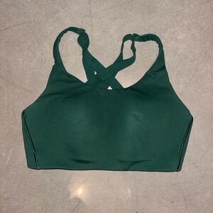 Lululemon green sports bra